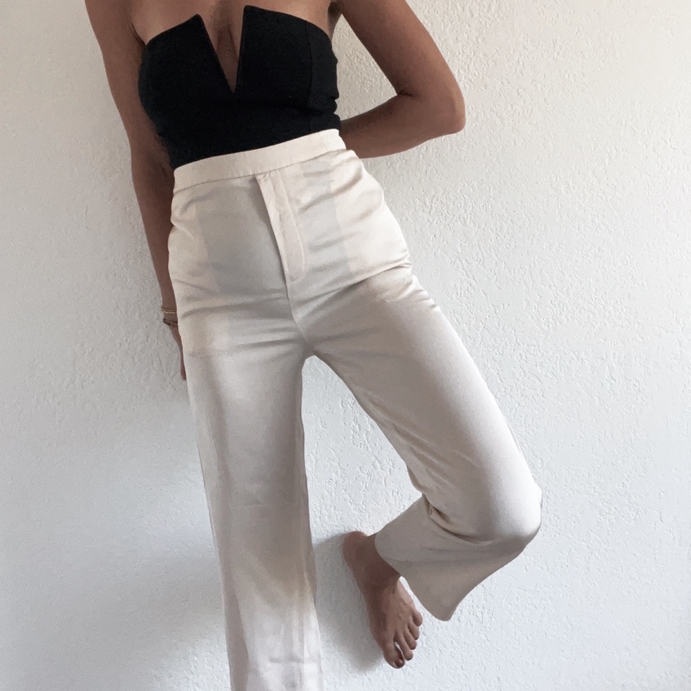 VINCE SilKy Cream Pants